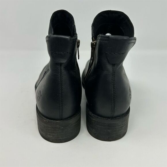 Timberland Ortholite Black Leather Chelsea Ankle Boots Size 9 Casual Fall - Picture 9 of 13